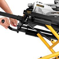 Heavy-Duty Rolling Mitre Saw Stand TLV886 | Dufferin Supply