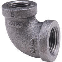 Coudes de r&eacute;duction 90°, Galvanis&eacute;, 3/4" x 1/2" Dufferin Supply
