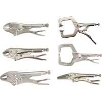 Locking Plier Set, 6 Pieces Dufferin Supply