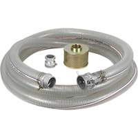 Reinforced Suction Hose Kit for Water Pump, 2" x 300" Dufferin Supply
