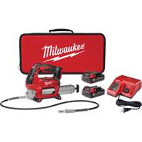 M18 Cordless 2-Speed Grease Gun Kit, Lithium-Ion, 18 V Dufferin Supply