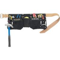 Ceintures &agrave; outils pour apprenti menuisier, Cuir, Noir Dufferin Supply