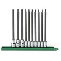 Jeu de douilles longues, Torx, Prise 1/4"/3/8", 10 mrcx Dufferin Supply