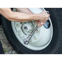 Cl&eacute; &agrave; cliquet &agrave; t&ecirc;te en larme &agrave; d&eacute;clenchement rapide &agrave; 24 dents, Prise de 3/4", Poign&eacute;e Ordinaire Dufferin Supply