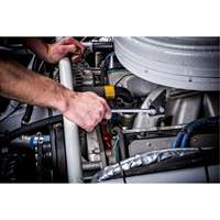 Jeu de cl&eacute;s longues &agrave; coupe &agrave; 12 pans avec pochette &agrave; outils roulable, Combinaison, 15 morceaux, Imp&eacute;rial Dufferin Supply