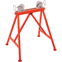 Adjustable Stand with Steel Roller #AR99, 36" Max. Pipe Capacity, 2500 lbs. Max. Weight Capacity Dufferin Supply