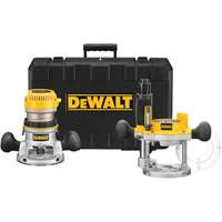 EVS Fixed Base & Plunge Router Combo Kit TSW650 | Dufferin Supply