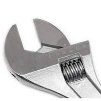 Adjustable Tapered Handle Wrench - Carded, 18" L, 2-1/16"/53 mm Max Width, Chrome/Polished Dufferin Supply