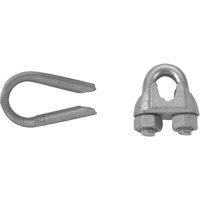 Wire Rope Clips with Thimble Set Dufferin Supply