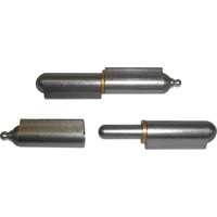 Baer Hardware™ Weld-On Hinge, 0.4375" Dia. x 2.75" L, Mild Steel w/Fixed Brass Pin MMT772 | Dufferin Supply