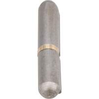 Weld-On Hinge, 0.315" Dia. x 1.575" L, Mild Steel w/Fixed Steel Pin TTV433 | Dufferin Supply