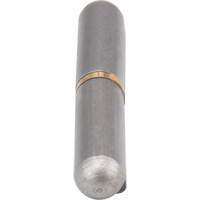 Weld-On Hinge, 0.453" Dia. x 2.756" L, Mild Steel w/Fixed Steel Pin TTV435 | Dufferin Supply