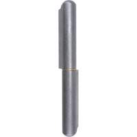 Weld-On Hinge, 1.102" Dia. x 10.236" L, Mild Steel w/Fixed Steel Pin TTV445 | Dufferin Supply
