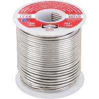 60/40 Leaded Rosin Core Solder, Lead-Based, 60% Tin 40% Lead, Rosin Core, 1/16" Dia. Dufferin Supply