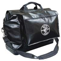 Equipment Bag, Vinyl, 2 Pockets, Black Dufferin Supply