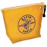 Zipper Tool Pouch, Canvas, 1 Pockets, Yellow Dufferin Supply