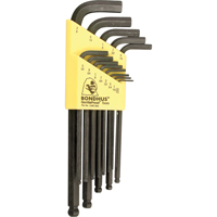 Balldrive L-Style Hex Key Set, 13 Pcs. Dufferin Supply