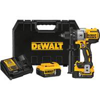 Max XR&reg; Brushless 3-Speed Drill Driver Kit, Lithium-Ion, 20 V, 1/2" Chuck, 820 UWO Torque Dufferin Supply