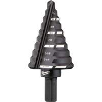 #5 Step Drill Bit, 1/4" - 1-3/8" , 1/8" Increments, High Speed Steel Dufferin Supply