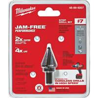 #7 Step Drill Bit, 7/8" - High Speed Steel Dufferin Supply