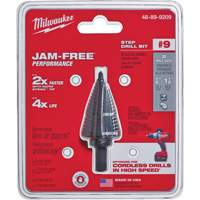 Foret &eacute;tag&eacute; no 9, 7/8" - 1-1/8", Acier rapide Dufferin Supply