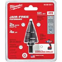 Foret &eacute;tag&eacute; no 11, 7/8" - 1-7/32", Acier rapide Dufferin Supply