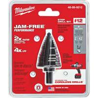 Foret &eacute;tag&eacute; no 12, 7/8" - 1-3/8", Acier rapide Dufferin Supply