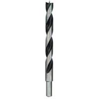 Brad Point Wood Bit, 7/16", 5-1/2" Length, 3/8" Shank Dufferin Supply