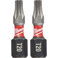 Shockwave Insert Bits, Torx, T-20, 1/4" Drive Dufferin Supply