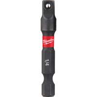 Shockwave Impact Driver Socket Adapters, 1/4" Drive Size, 1/4" Male Size, Ball, 1-7/8" L Dufferin Supply