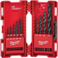 Thunderbolt&reg; Drill Bit Set, 14 Pieces, Steel Dufferin Supply