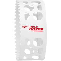 Scie-cloche Hole Dozer, 4-1/2", Profondeur de la coupe 1-5/8", Bim&eacute;tal Dufferin Supply