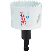 Scie-cloche Hole Dozer avec arbre, 2-1/8", Profondeur de la coupe 1-5/8", Bim&eacute;tal Dufferin Supply