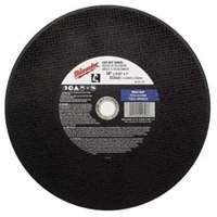 High Speed Cut-Off Wheel, 12" x 1/8", 1" Arbor, Type 1, Aluminum Oxide, 4365 RPM Dufferin Supply