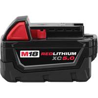 M18 Redlithium XC5.0 Extended Capacity Battery Pack, Lithium-Ion, 18 V, 5 A Dufferin Supply