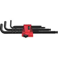 Hex Plus Key Set, 9 Pcs., Metric Dufferin Supply