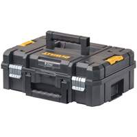 TSTAK&reg; II Tool Box with Flat Top, 17-1/4" x 13" x 6-3/8", Black Dufferin Supply