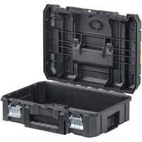 TSTAK&reg; II Tool Box with Flat Top, 17-1/4" x 13" x 6-3/8", Black Dufferin Supply
