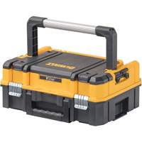TSTAK&reg; I Tool Box with Long Handle, 17-1/4" x 13" x 6-3/8", Black Dufferin Supply