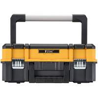 TSTAK&reg; I Tool Box with Long Handle, 17-1/4" x 13" x 6-3/8", Black Dufferin Supply