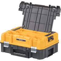 TSTAK&reg; I Tool Box with Long Handle, 17-1/4" x 13" x 6-3/8", Black Dufferin Supply