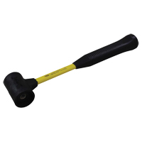 Soft Face Hammer, 16 oz. Head Weight, 12-1/2" L Dufferin Supply