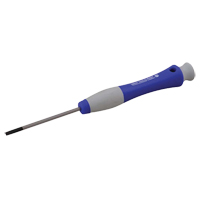 Slotted Precision Screwdriver, 5/64" Tip, Round, 6-1/2" L, Plastic Handle Dufferin Supply