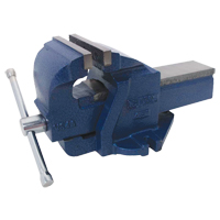 Ductile Iron Mechanics Bench Vise, 4-1/2" Jaw Width, 2-3/5" Throat Depth Dufferin Supply