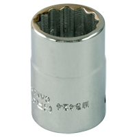 Douille, 24 mm, Prise 3/4", 12 pans Dufferin Supply