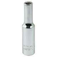 Douille, 3/16", Prise 1/4", 12 pans Dufferin Supply