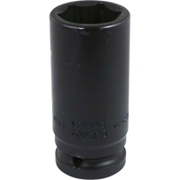 Socket, Impact, 9/16", 3/4" Drive, 6 Points, Deep Dufferin Supply
