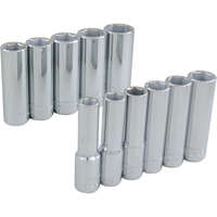 Jeu de douilles, 11 Mcx, Prise de 3/8", Profond Dufferin Supply