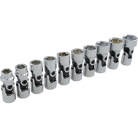 Jeu de douilles cardan, 10 Mcx, Prise de 3/8" Dufferin Supply