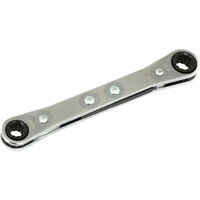 Flat Ratcheting Box Wrench, 1/4" Drive, Plain Handle Dufferin Supply